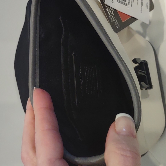 Unisex Track Colorblock Crossbody Bag Gray Yellow Handbag Purse Sporty New sport - Picture 4 of 8